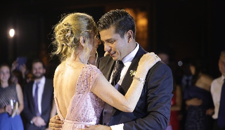 Boda de Héctor Rueda y Ana María Hernández.