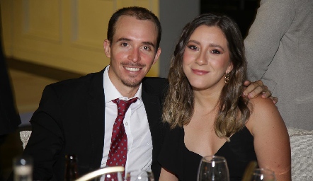  Germán de Luna y Sofía Loperena.