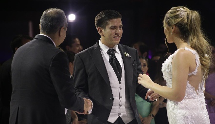 Boda de Héctor Rueda y Ana María Hernández.