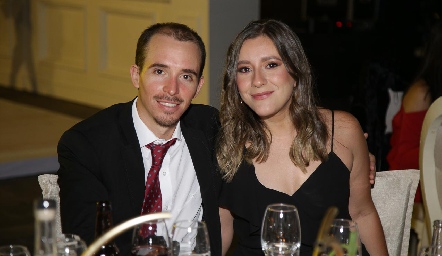 Germán de Luna y Sofía Loperena.