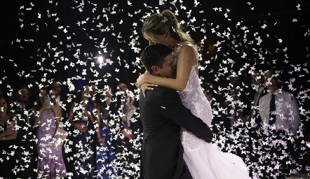 Boda de Héctor Rueda y Ana María Hernández.