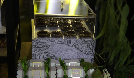  Mesa de dulces.