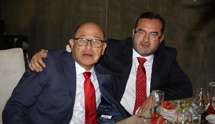 Rafael Echegaray y Norberto.