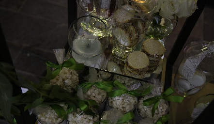  Mesa de dulces.