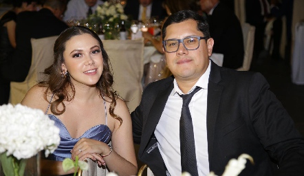  Clarissa Zárate y Héctor Zavala.