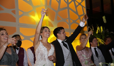 Boda de Héctor Rueda y Ana María Hernández.