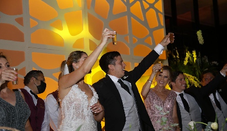 Boda de Héctor Rueda y Ana María Hernández.