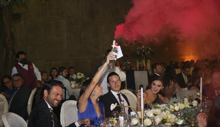 Boda de Héctor Rueda y Ana María Hernández.