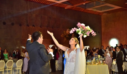 Boda de Héctor Rueda y Ana María Hernández.