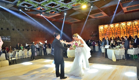 Boda de Héctor Rueda y Ana María Hernández.
