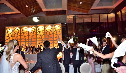 Boda de Héctor Rueda y Ana María Hernández.