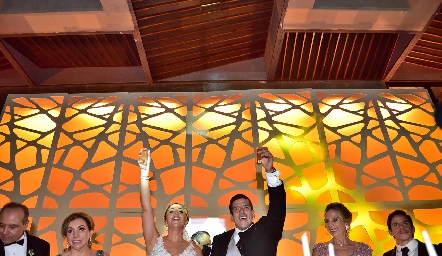 Boda de Héctor Rueda y Ana María Hernández.