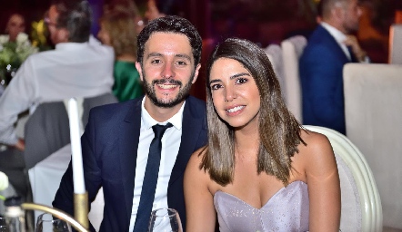 Juan Carlos Dibildox y Adriana Estrada .