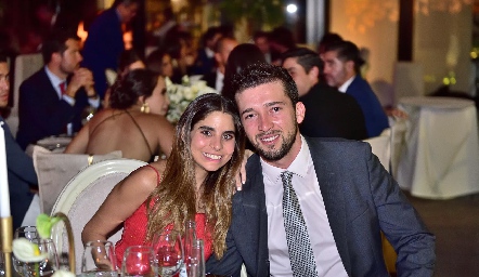 Rocío de la Vega y Johan Werge.