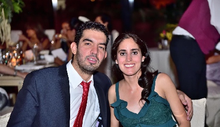 José Eduardo Torres y Bárbara Palau.