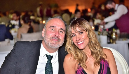 Guillermo Borjas y Tita Aranda.