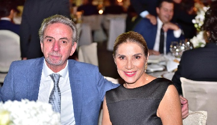 Lucio Ciuffardi y Susana Herrera .