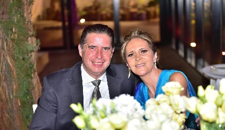 Memo y Araceli Alcocer.