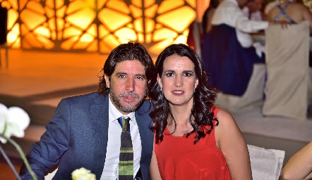 Mario Mercado y Sandra Villasuso .