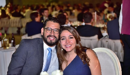 Omar Torres y Karla Mercado .