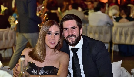 Daniela Ausucua y Alfonso Galán .