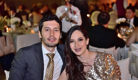 Hugo Urbina y Karla Krebs.