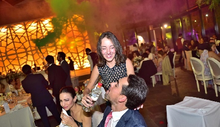 Boda de Héctor Rueda y Ana María Hernández.