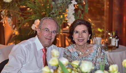Manuel Aranda y Olga Mercado.