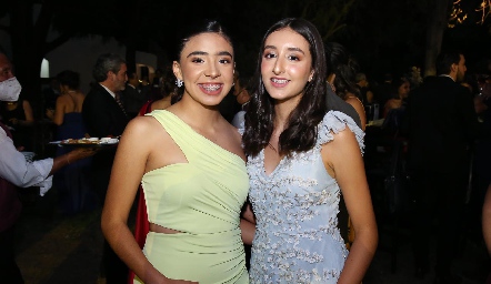  Sofía Espinosa y Andrea Ledezma.