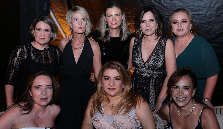 Mariana Millán, Güera Valle, Francine Coulon, Ale Martínez, Montserrat Gutiérrez, Rocío Valle, Carmenchu e Iliana Rodríguez.