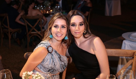  Romina Ortuño y Alejandra Canseco.