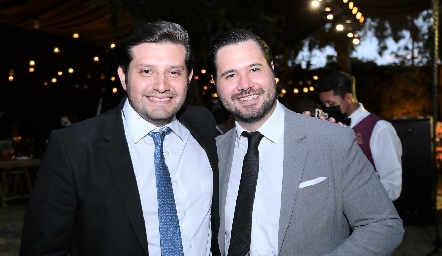  Gerardo Jiménez y Guillermo Moreno.