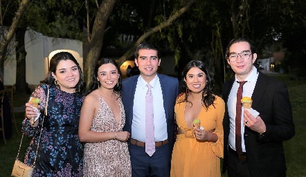  Silvia, Ale, Gerardo, Ana y Daniel Cedillo.