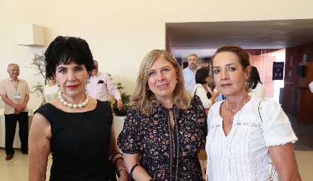  Lucy Stahl, Ana Cris de García y Alma Rosa Orozco.