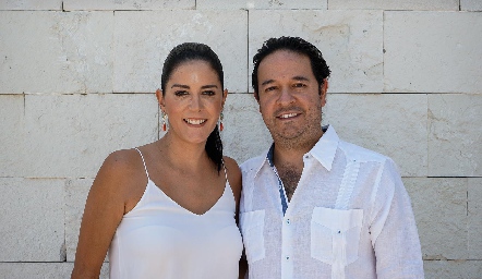  María José Álvarez y César Guerrero.