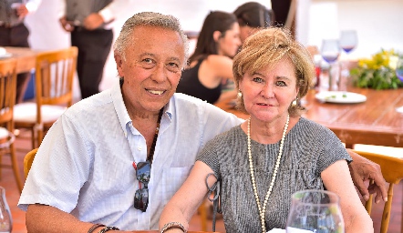  Carlos Díaz de León y Laura Couturier.