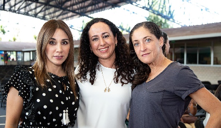  Liliana Subiri, Montse Orozco y  Ana Nava.