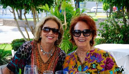  Alicia Cabrero y  María Rosa Leiva.
