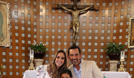  Roxana Saenz, Constanza Durán y Luciano Durán.