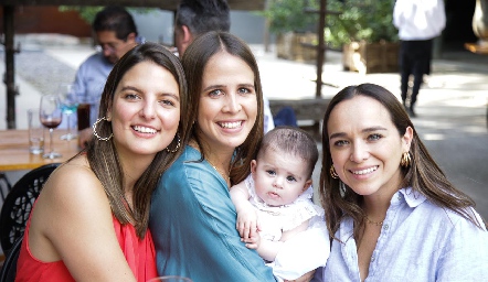  Gabriela González, Montse Anaya, Joaquina Martínez y María José Ramírez.