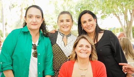  Ceci Hernández, Ceci Compean, Marcela de la Maza y Martha Malo.