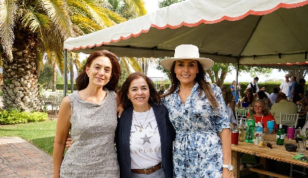  Paty Macías, Aranza Rodríguez y Marianela Villanueva.