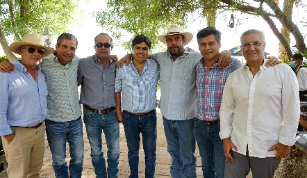  Jorge Gómez, Martín de la Rosa, Leo Martínez, Paco Leos, Jaime Ascanio, Eduardo Zacarías y Juan Manuel Piñero.