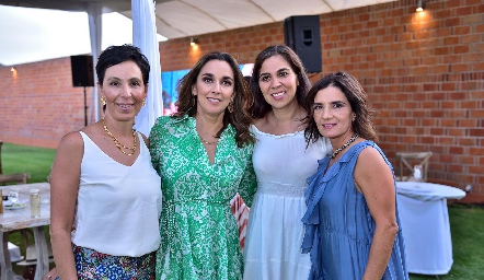  Lucía Álvarez, Nuria Ejarque, Cynthia Padilla y Elvira Sánchez.