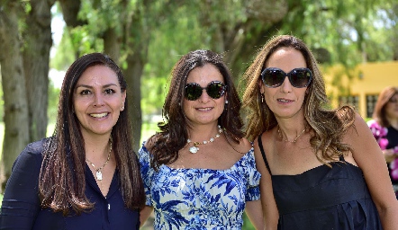  Gabriela Rivera, Elsa Lozano y Liliana Martí.