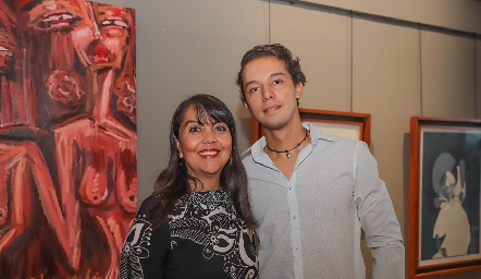  Norma Reyes y Víctor Guzmán.