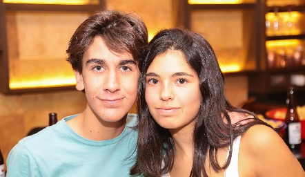  Daniel Díaz y Aitana Hernández.
