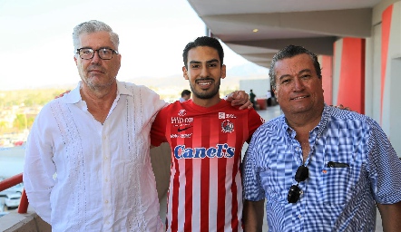  Enrique Zamanillo, Jaime Rosales y  Ricardo Vega.