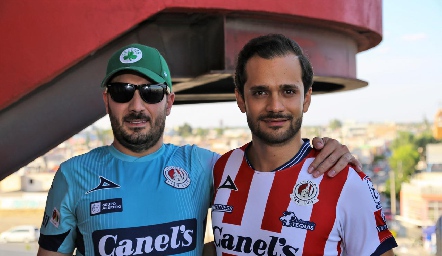  Oziel Lamas y Fernando Díaz de León.