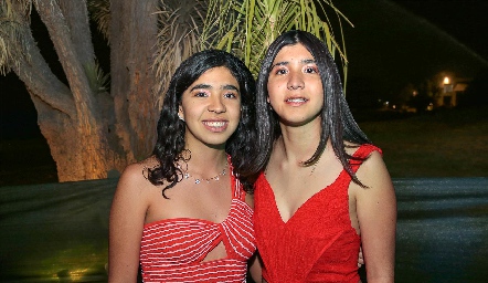  Sofía Espinosa y Mariel Espinosa.